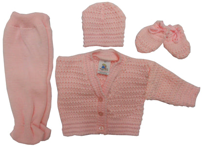Baby 4 Piece Gift Set Pram Outfits