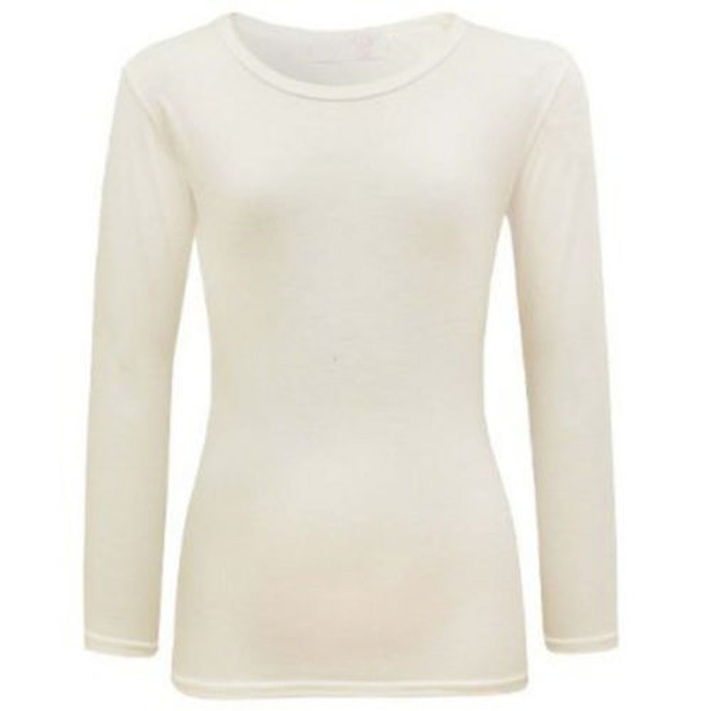 Girls Plain Long Sleeve Tops