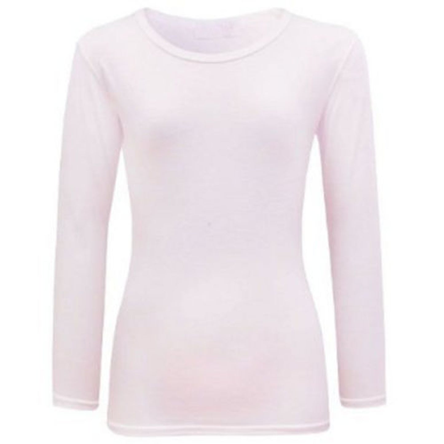 Girls Plain Long Sleeve Tops