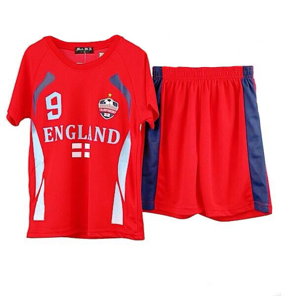 Kids England Football Kit T-Shirts & Shorts Set Outfit Gift