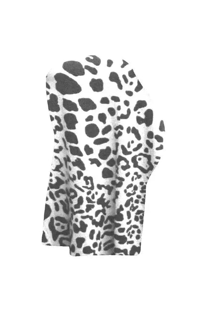 Girls Leopard Print Cycling Shorts Gymnastics Dance Pants