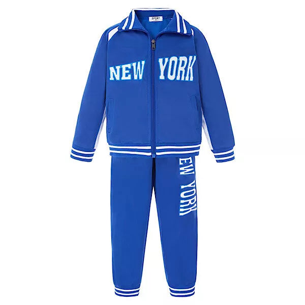 Boys Sports Tracksuit Outfit Kit Top Trousers England Football Soccer