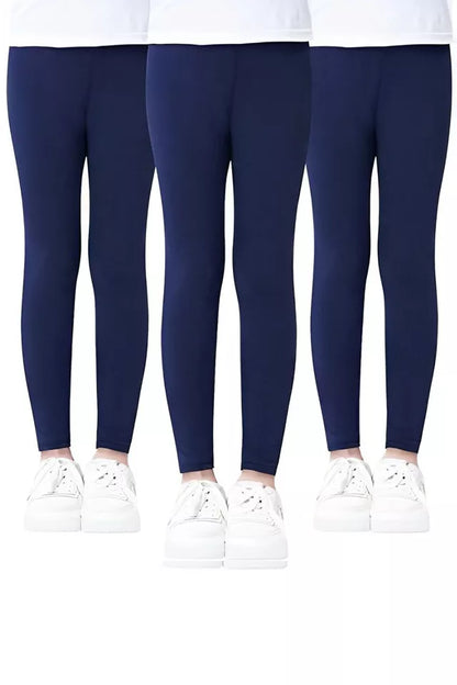 Girls Leggings Casual Dance Gymnastics Pants Trousers Kids Childrens