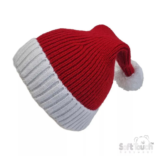 Baby Beanie Hat Santa Claus Red Cap