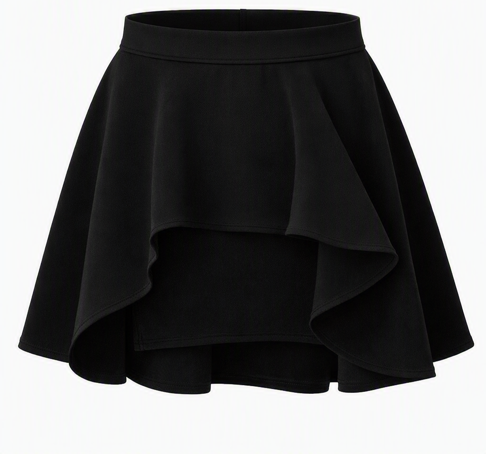 Girls Skort Skirt Shorts Kids School Summer Sports Skorts PE Dance Childrens