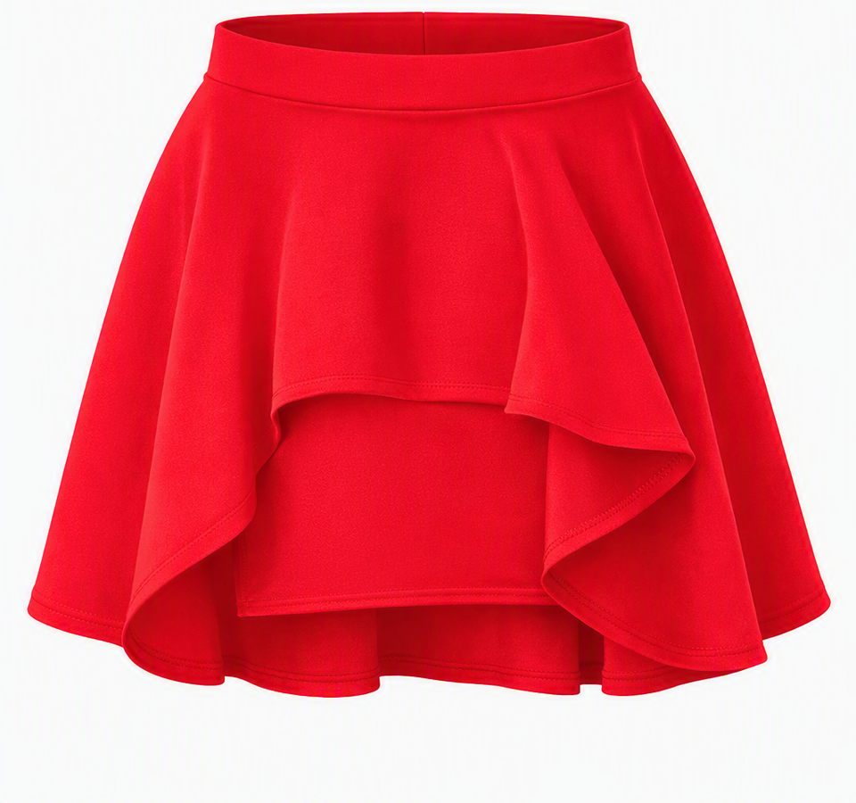 Girls Skort Skirt Shorts Kids School Summer Sports Skorts PE Dance Childrens