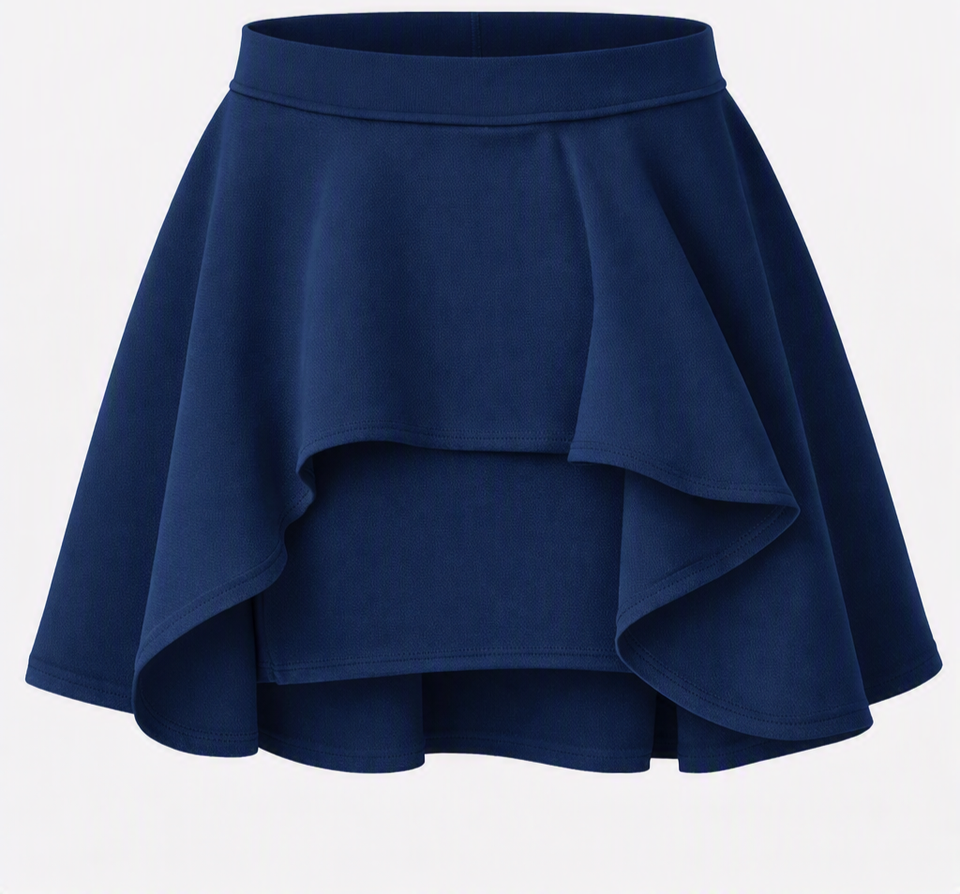 Girls Skort Skirt Shorts Kids School Summer Sports Skorts PE Dance Childrens