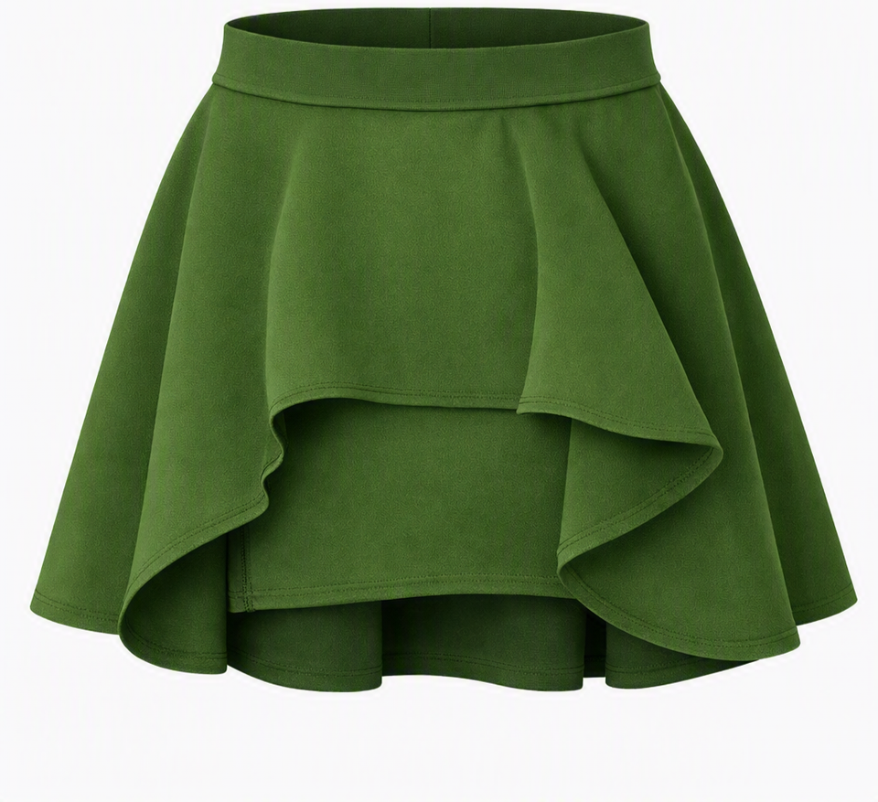 Girls Skort Skirt Shorts Kids School Summer Sports Skorts PE Dance Childrens