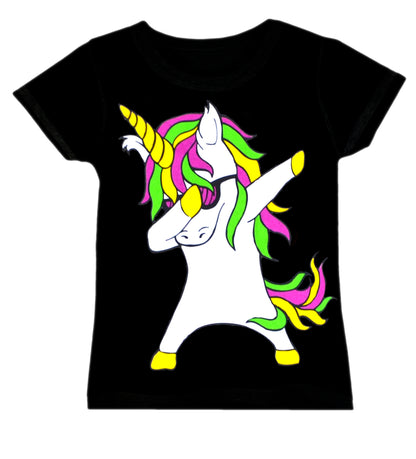 Girls Dab Unicorn Outfits