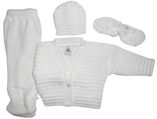 Baby 4 Piece Gift Set Pram Outfits