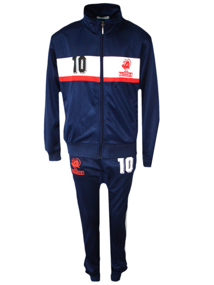 Boys Football Tracksuit Training Kit Outfit