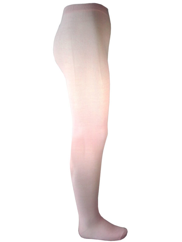Girls Pretty Stretchy Tights - Baby Pink
