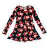 Girls Christmas Santa Swing Dress