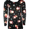 Girls Christmas Santa Swing Dress - Image 7