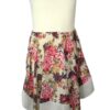 Girls Handkerchief Floral Summer Dress - Cream