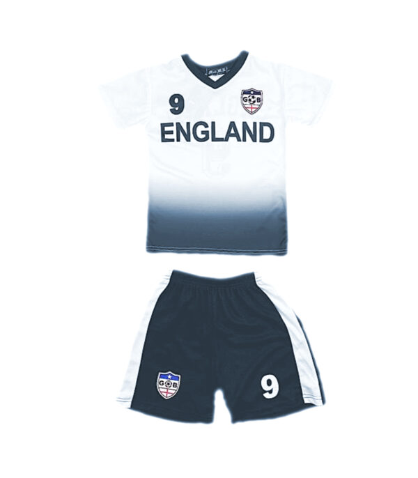 Kids Football T-Shirt And Shorts Set - England