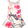 Girls Unicorn Summer Swing Dress