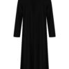 Girls Black Abaya Maxi Dress