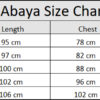 Girls Black Abaya Maxi Dress - Image 3