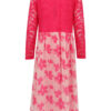 Girls Asymmetrical Floral Maxi Dresses - Image 9