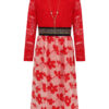 Girls Asymmetrical Floral Maxi Dresses