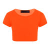 Girls Neon Crop Top T-Shirt. - Image 9