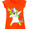 Girls Neon Dab Unicorn Swing Dress Outfits - Image 3