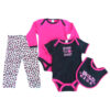 Baby Girls Bodysuits, Bib & Leggings Sets