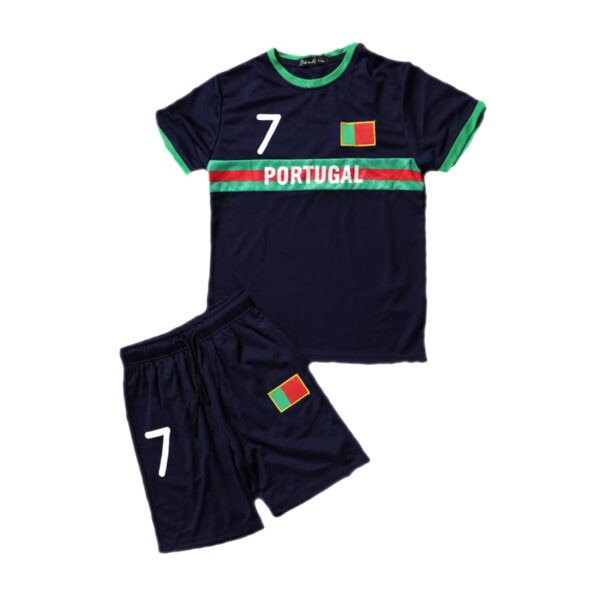 Kids Football T-Shirt And Shorts Set - Portugal