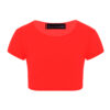 Girls Neon Crop Top T-Shirt. - Image 5