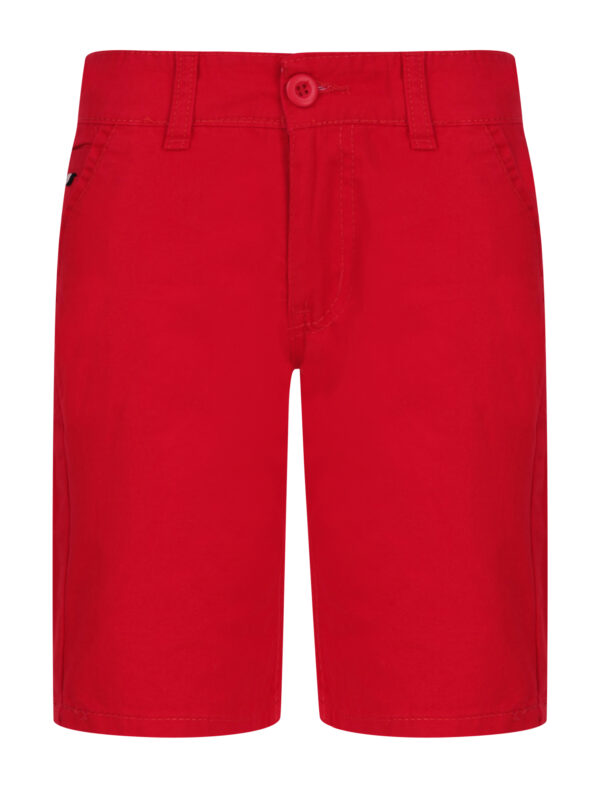 Boys Chino Shorts - Red