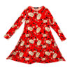 Girls Christmas Santa Swing Dress
