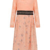 Girls Asymmetrical Floral Maxi Dresses - Image 4