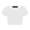Girls Neon Crop Top T-Shirt. - Image 2