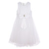 Girls Wedding Bow Dresses - Image 9