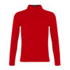 Girls Polo Neck Tops - Wine Red