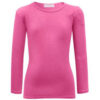 Girls Plain Long Sleeve Tops