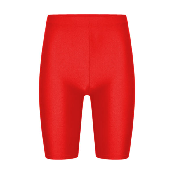 Girls Cycling Shorts - Red