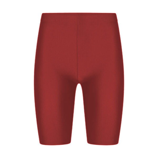 Girls Cycling Shorts - Wine Red