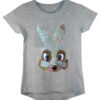Girls Shiny Sequin Face T-Shirt - Image 23