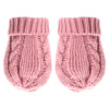 Knitted Gloves - Dusty Pink