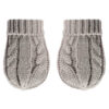 Knitted Gloves - Grey