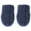Knitted Gloves - Navy Blue