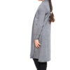 Girls Long Boyfriend Cardigan - Charcoal
