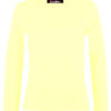Girls Basic Long Sleeve Tops - Cream