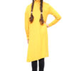Girls Long Boyfriend Cardigan - Yellow