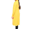 Girls Long Boyfriend Cardigan - Yellow
