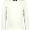 Girls Basic Long Sleeve Tops - White