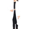 Girls Long Boyfriend Cardigan - White