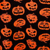 Girls Halloween Swing Dress - Orange pumpkin